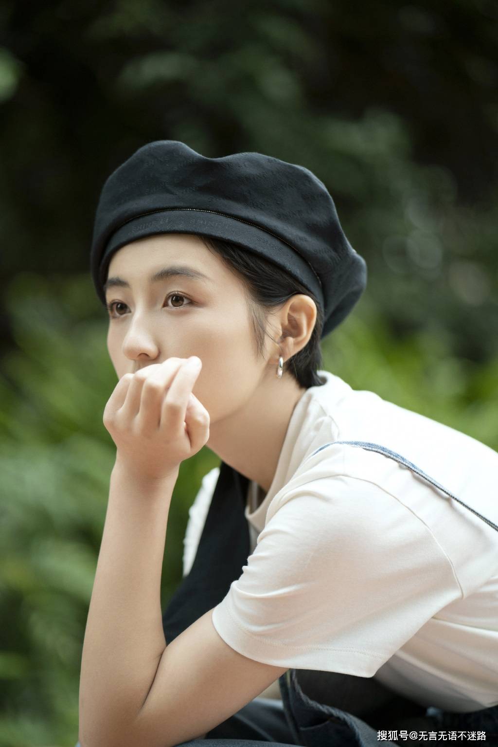 张子枫 秋日小清新 甜美清纯美照