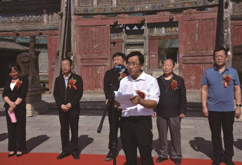 山西代县举行农民画促进会揭牌庆典