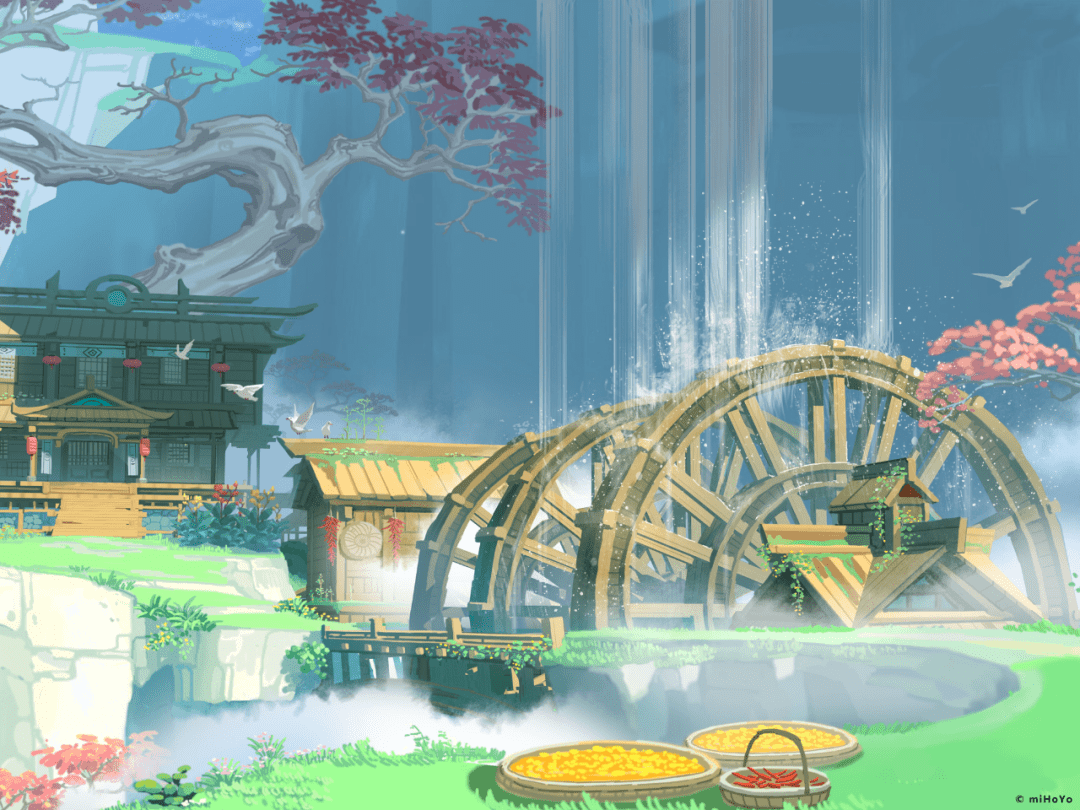 《原神》概念图赏析:你觉得他会成为下一个塞尔达吗?