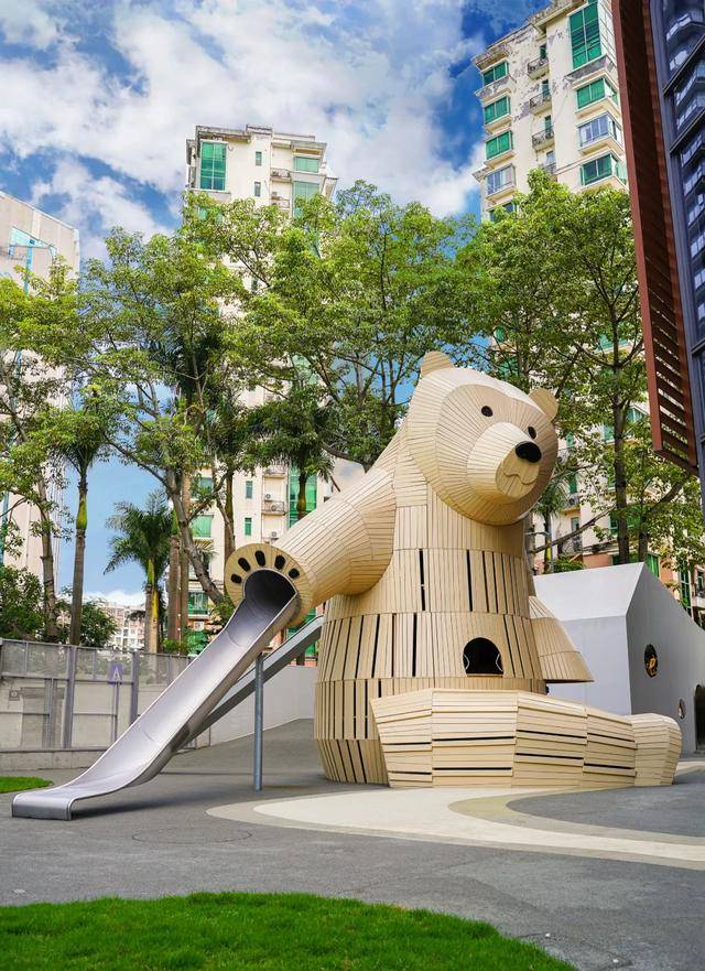 全球唯一的泰迪熊主题滑梯落地深圳!等着宝贝们来打卡哦