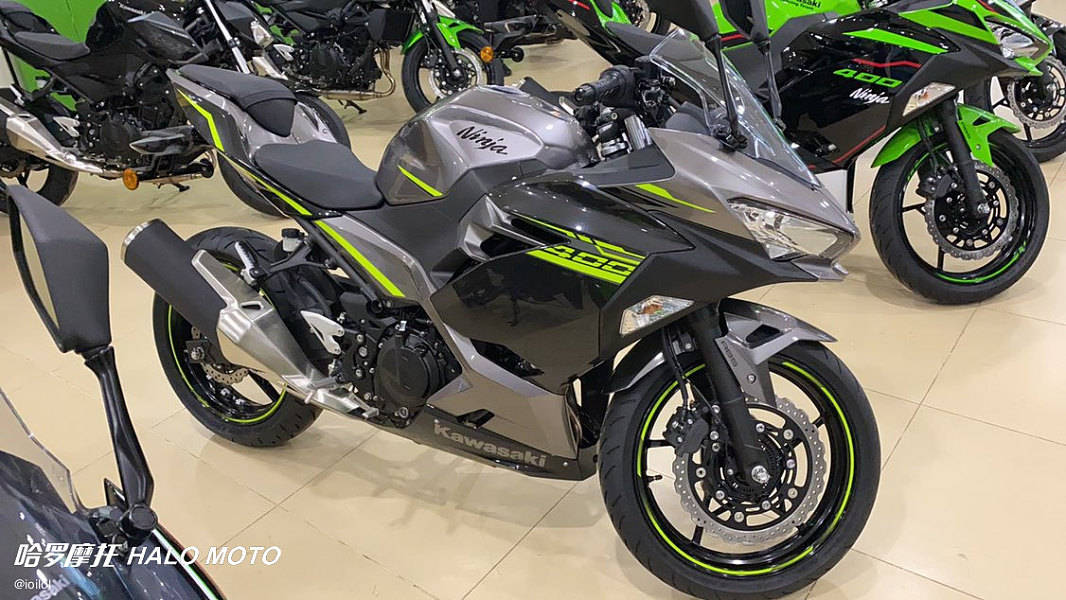 機車2021款ninja400灰色實拍