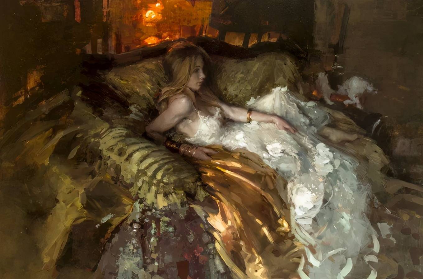 美国画家杰里米曼美国艺术家人体油画中的光影艺术