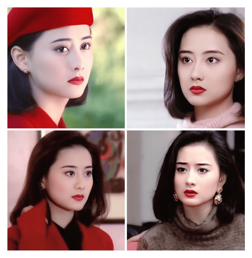 46岁陈德容逆生长真美穿白衣仙味十足皮肤水嫩毫无皱纹