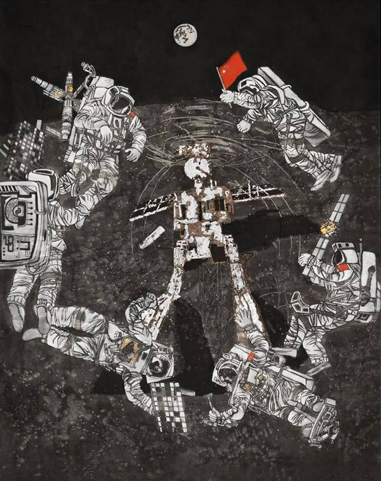 国庆钜献——当代中国影响力书画家齐鹏