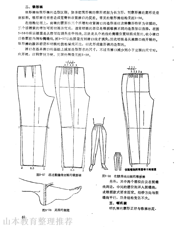 服装打版 服装纸样 手工打版 打版制版 服装diy 手工cad