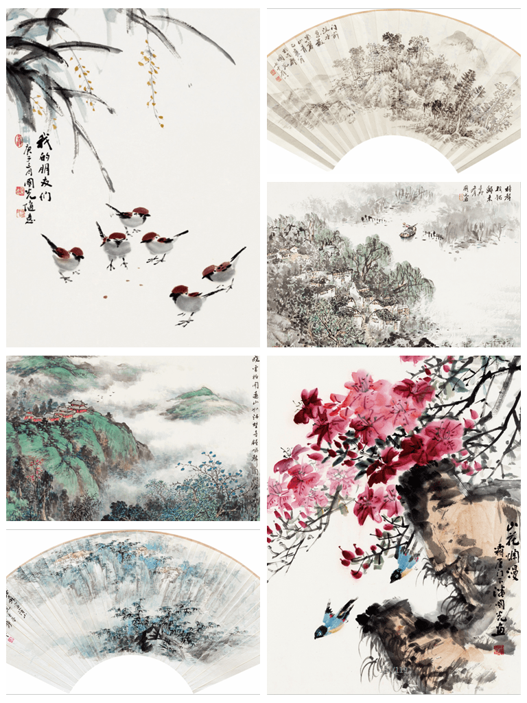 潘国光中国画作品展在苏州吴门美术馆举办