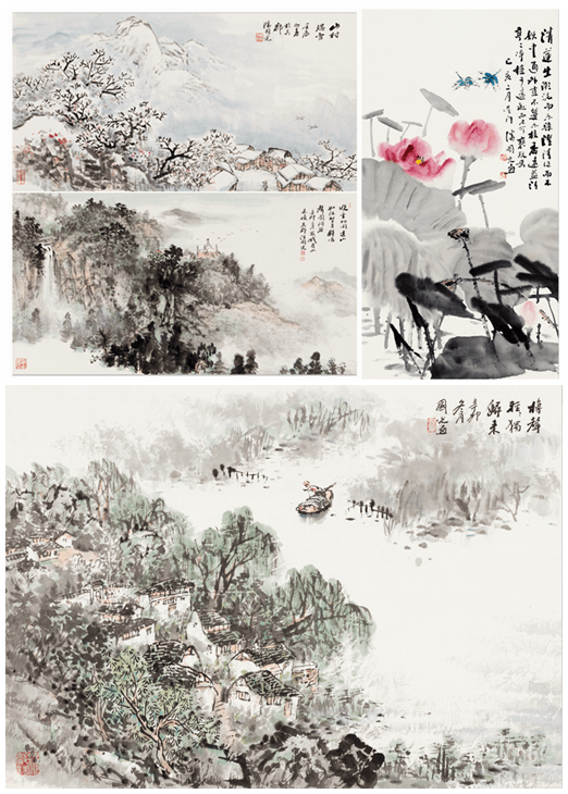 潘国光中国画作品展在苏州吴门美术馆举办