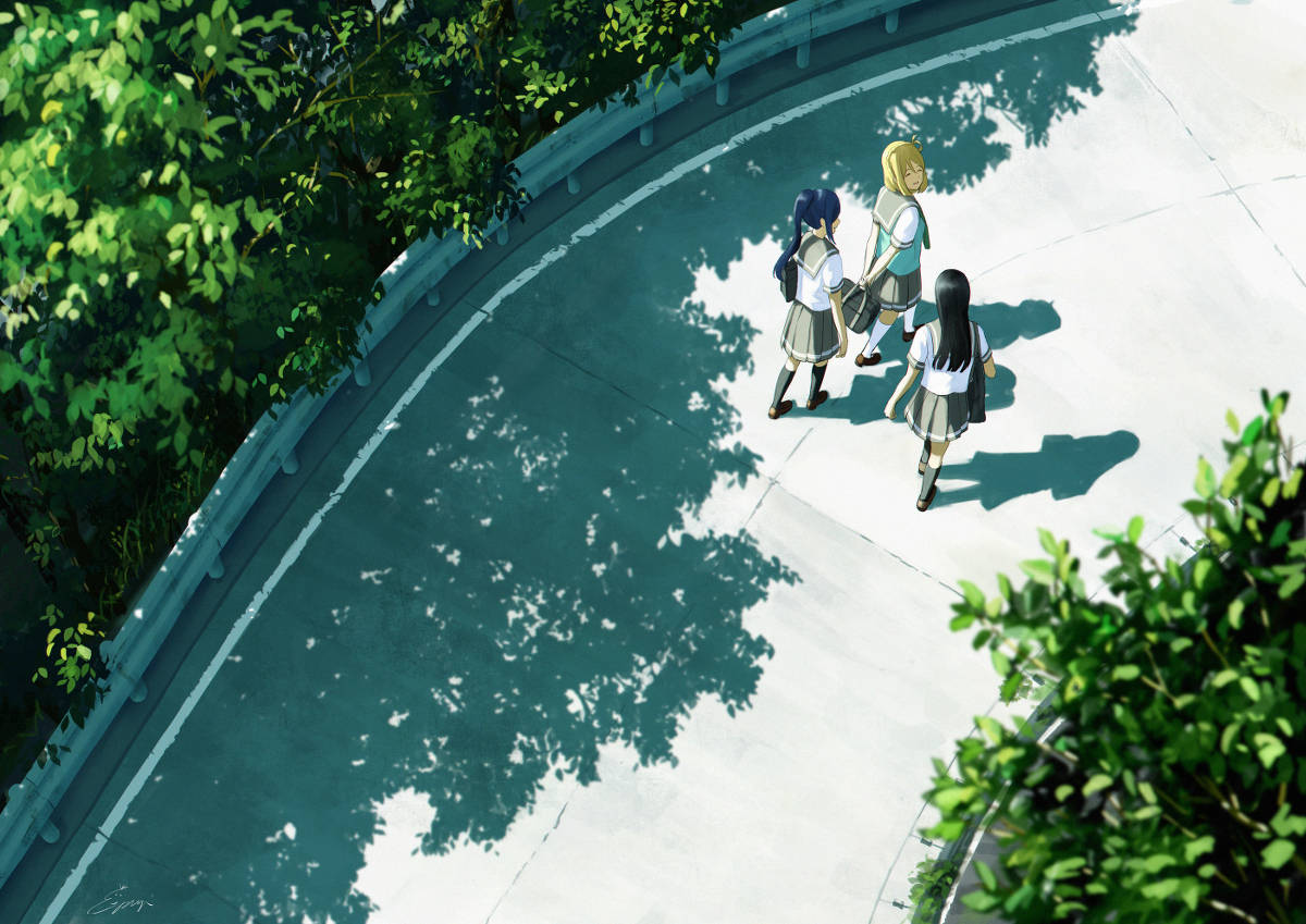 高角度的俯视视角怎么画?补补你的透视吧