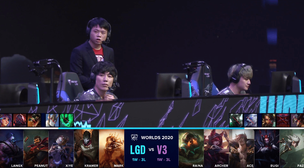 原创lgd这条命都是v3给的狼行武器做出改变赛后小花生如释重负