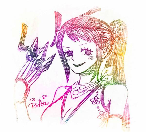 原创海迷笔下长大后的海贼王角色桃之助逆袭男神阿玉如愿以偿