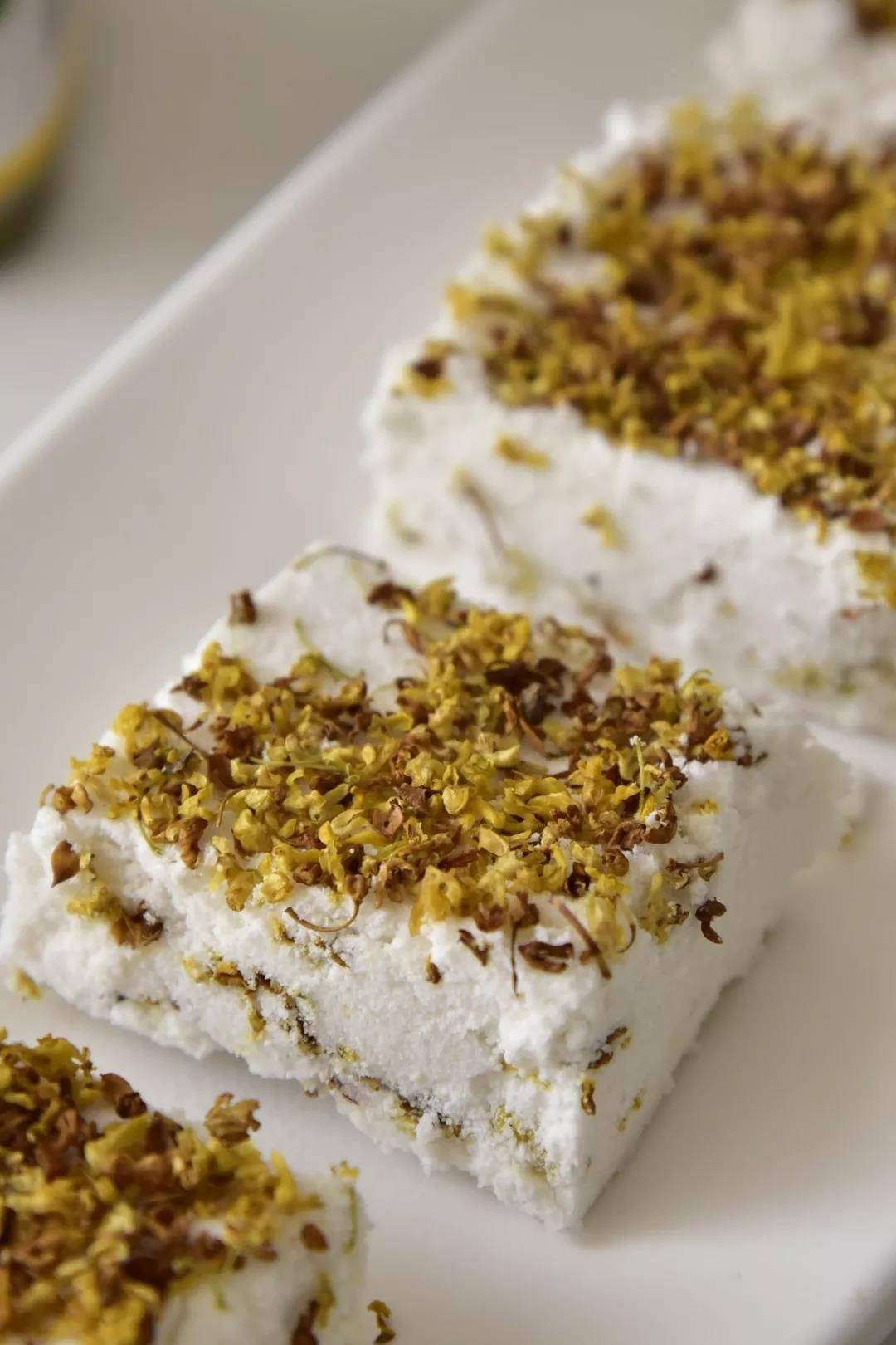 秋季手工自制桂花糕,香甜松软,满屋飘香,是小时候的味道没错了