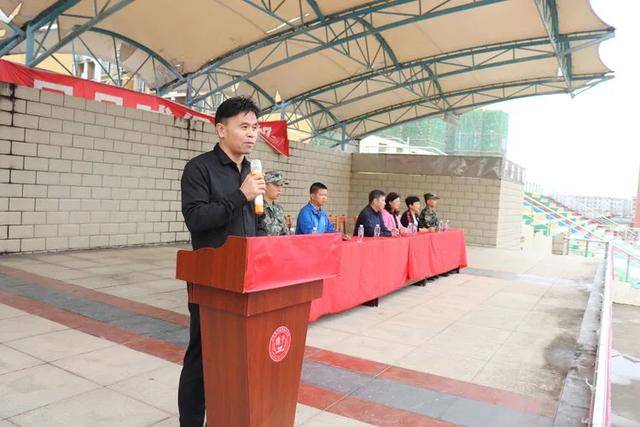 江西省丰城市孺子学校举行2020级初一新生军训