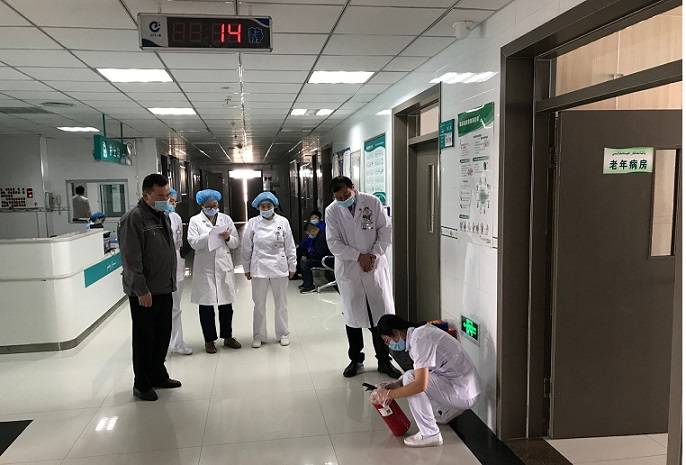 拜城县人民医院开展国庆,中秋节前安全生产大检查活动