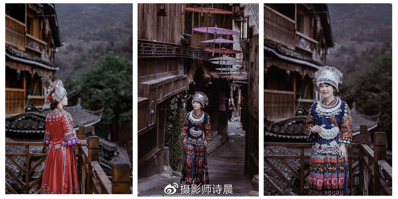 初识西江千户苗寨烟雨迷蒙寻别样苗家风情