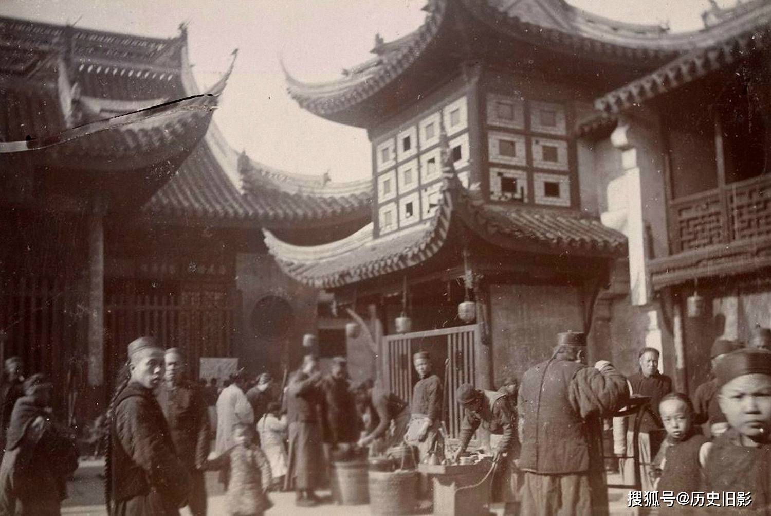 1906上海老照片,上海苏州河与上海城楼水门还没拆-搜狐大视野-搜狐新闻