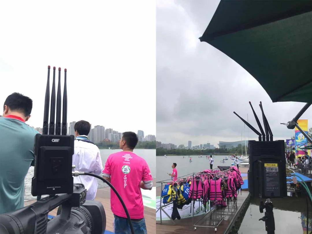 “天演+雷电”图传强强联手， 无惧“水上直播”挑战