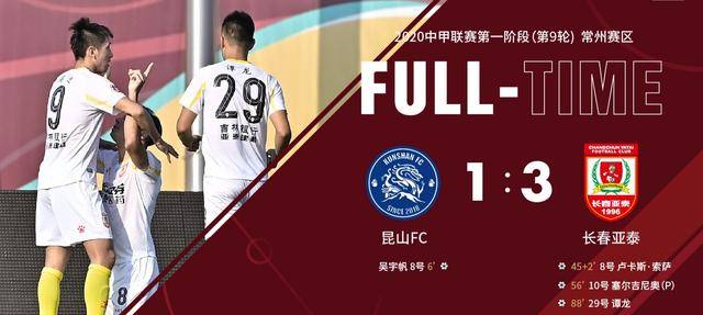 进球之后谭龙一路狂奔,轻摇食指喜笑颜开,之后被队友围在中间疯狂庆祝