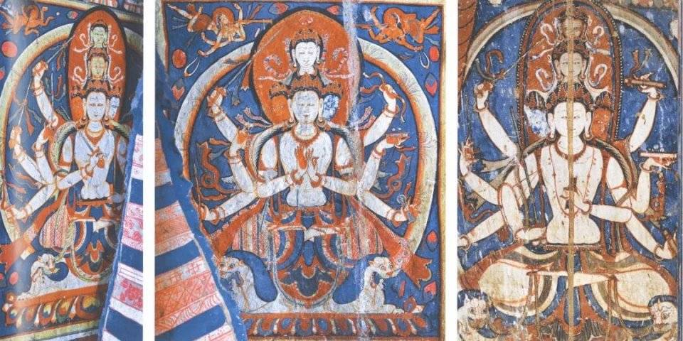 最完整的克什米尔艺术风格壁画不在古格王朝,竟然在这儿?