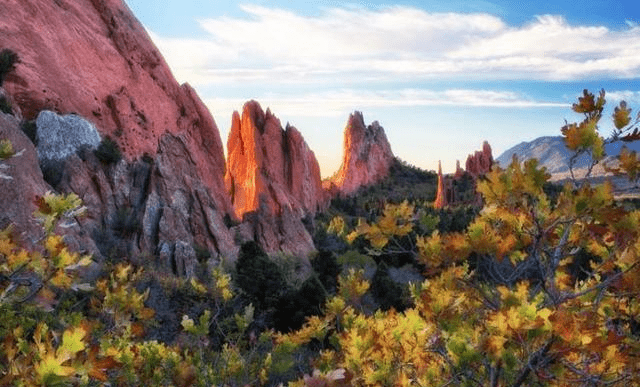 科罗拉多泉美国最美丽的城市之一