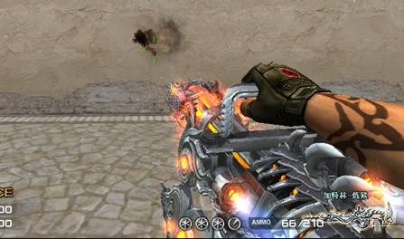 另一款英雄级机枪炼狱在大生化模式的战场上还是表现得很不错,但是总