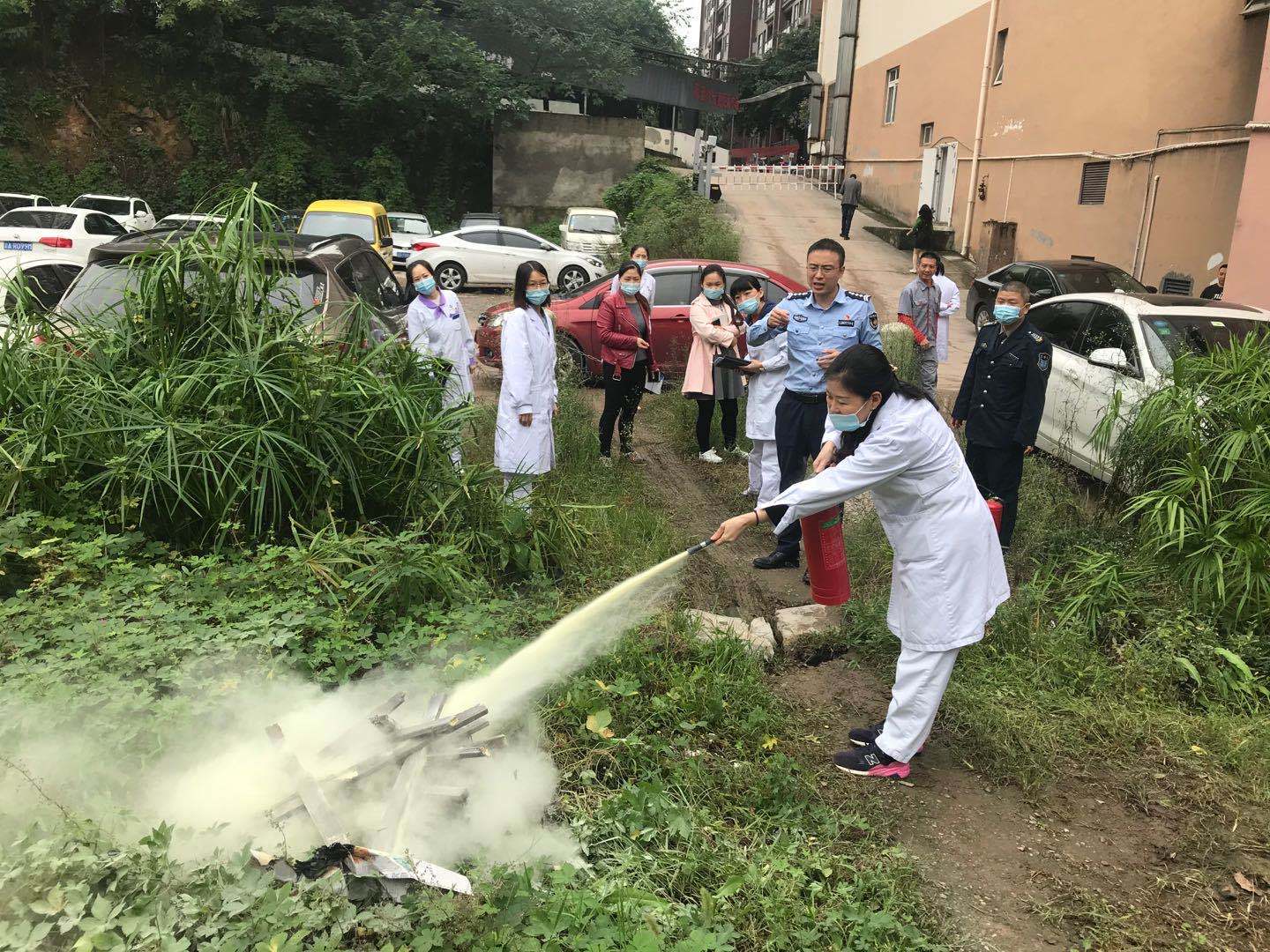 重庆颐宁医院组织职工充电消防安全知识