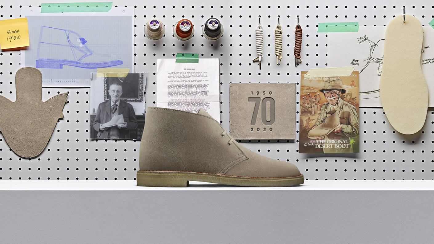 随时代变迁，沙漠靴与英伦文化的70年 Clarks Desert Boot 2升级问世