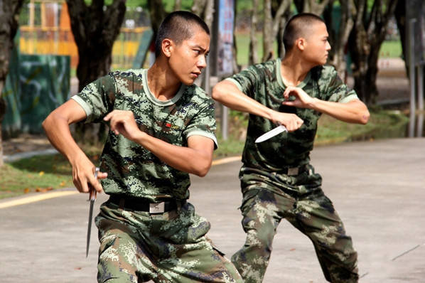 为啥军人都喜欢反握匕首,而不法分子却正握?原来我们都搞错了!
