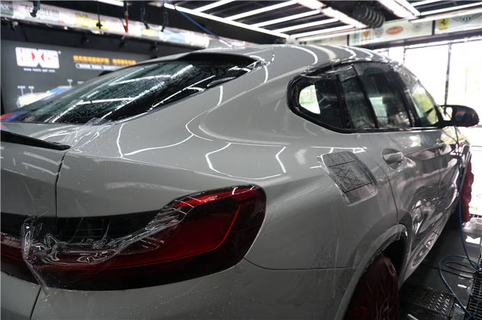 宝马x4施工隐形车衣 法国原装进口hexis透明膜_搜狐汽车_搜狐网
