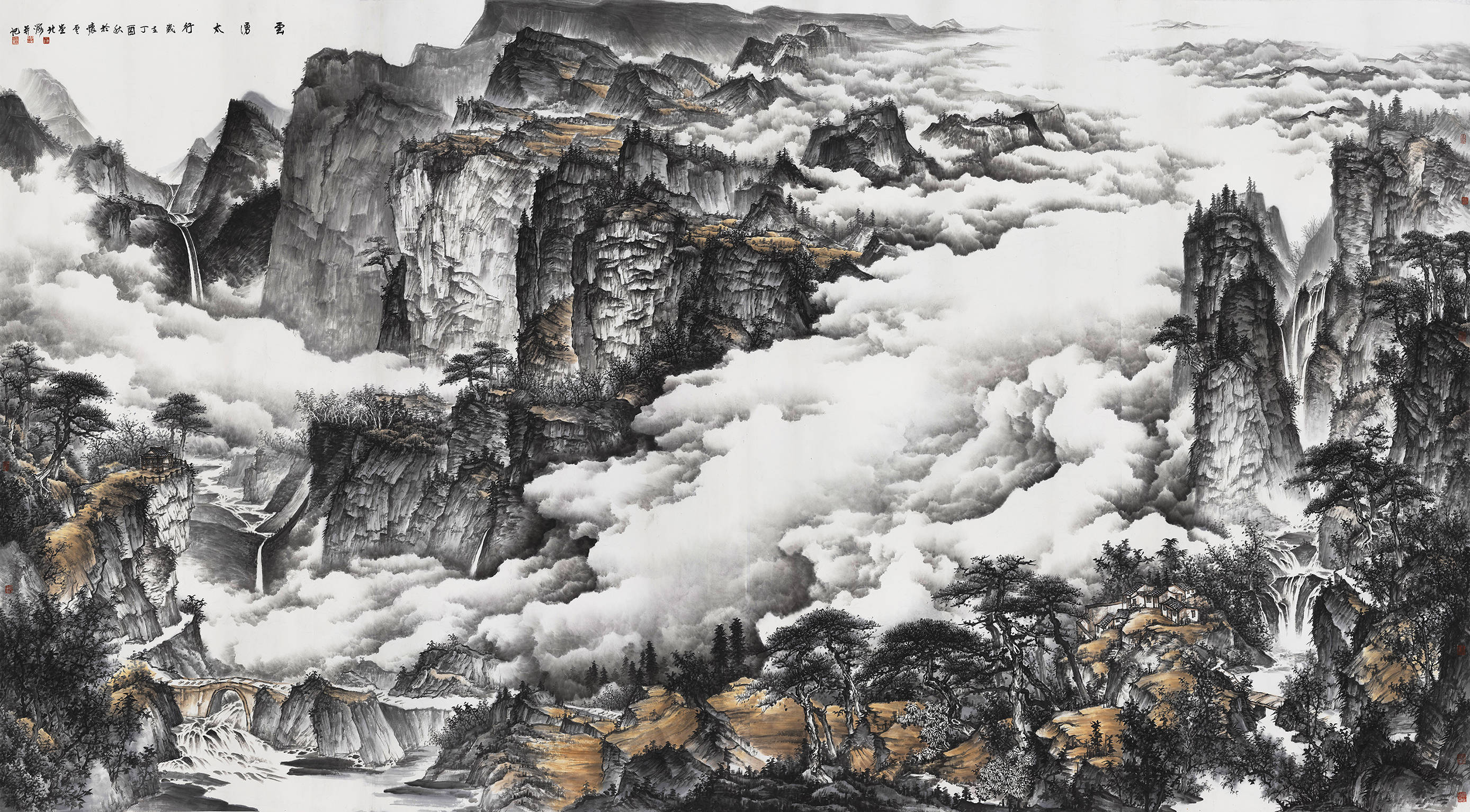 祖国壮阔山河化为世人心中的山水意境 | 宋家云山