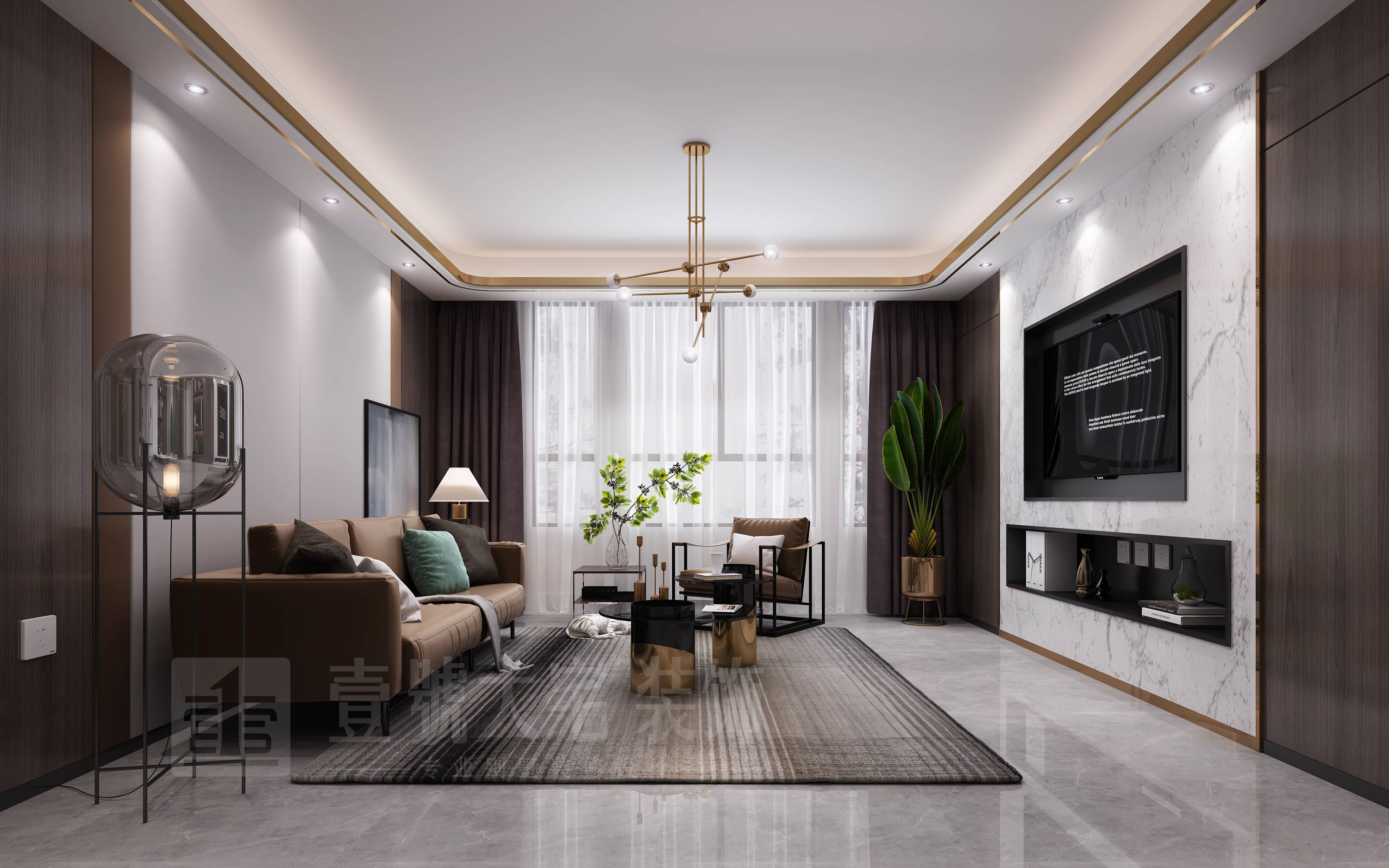 非常值得借鉴的现代简约微轻奢风格设计案例