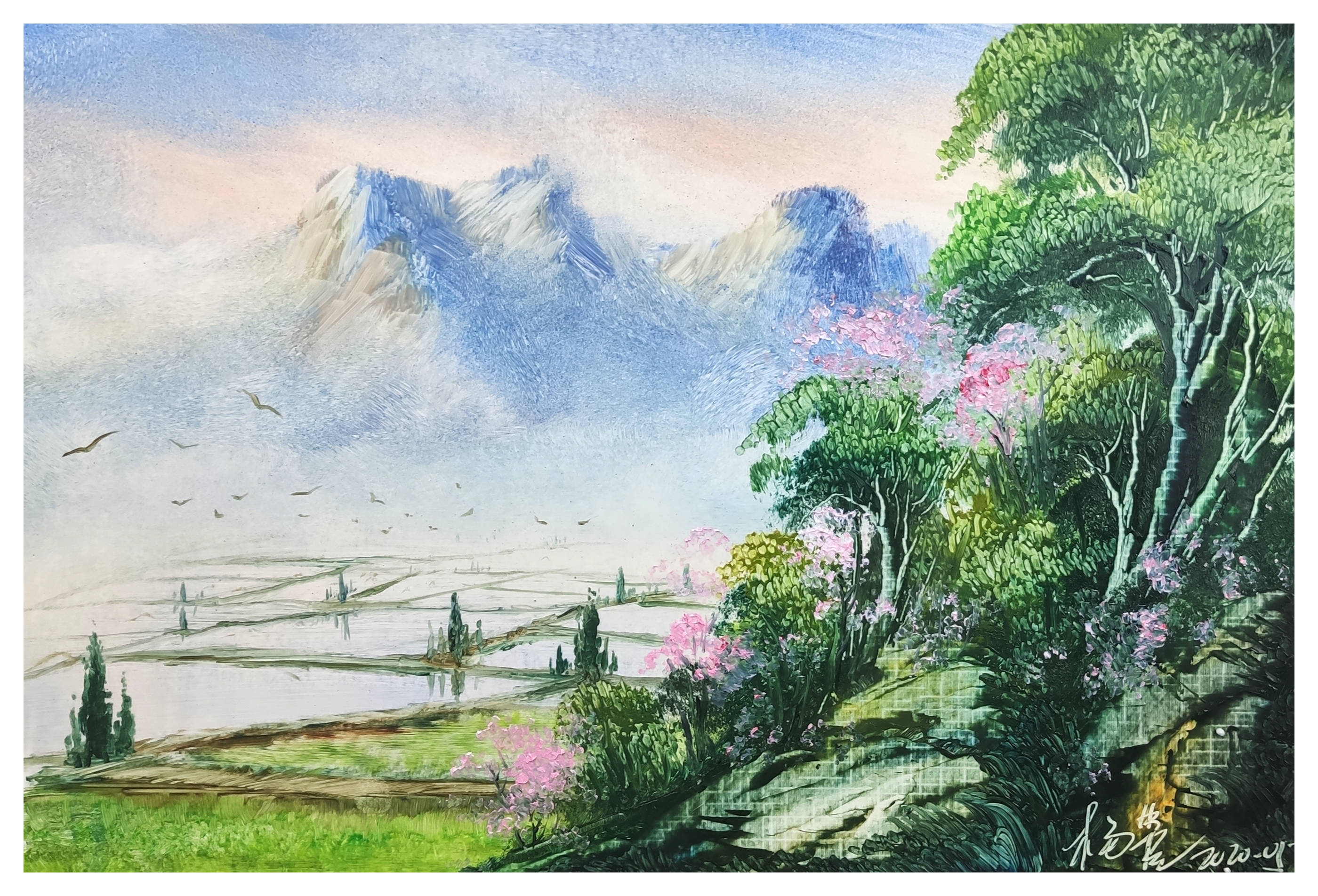 10幅山水风景刀画—赶走你的生活烦躁