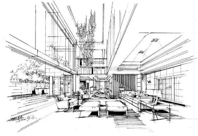 相見恨晚這波操作快速搞定室內設計手繪草圖