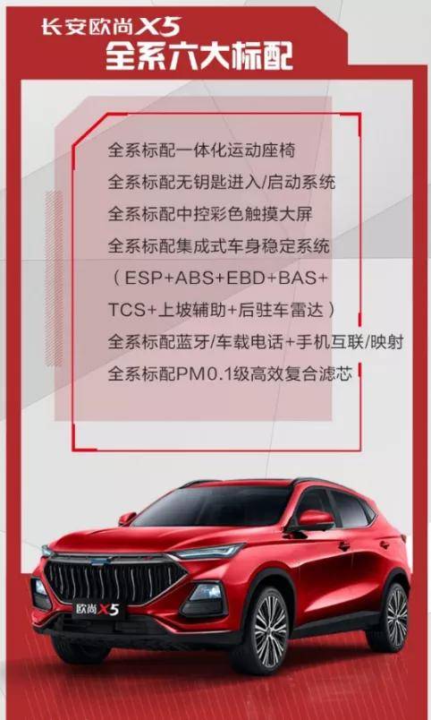 长安欧尚x5预售699万1059万元价格虽低但不建议直接顶配