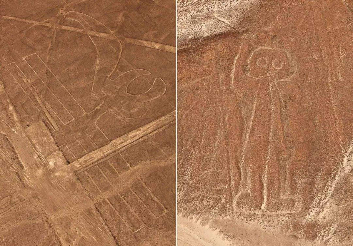 秘鲁纳斯卡地画又添猫形新作,外星人所画?科学家早已给出答案