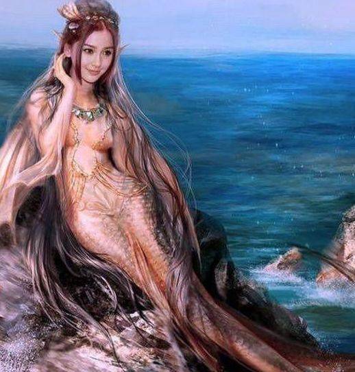 同样是"人鱼公主",赵丽颖甜美,baby可爱,而她才是真公主!_美人鱼