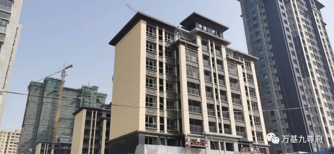 【万基·九尊府】工程播报,十月秋意浓,家意亦可期