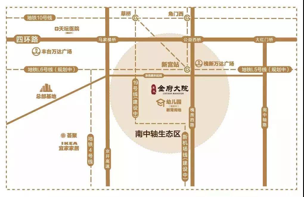 泰禾金府大院位置