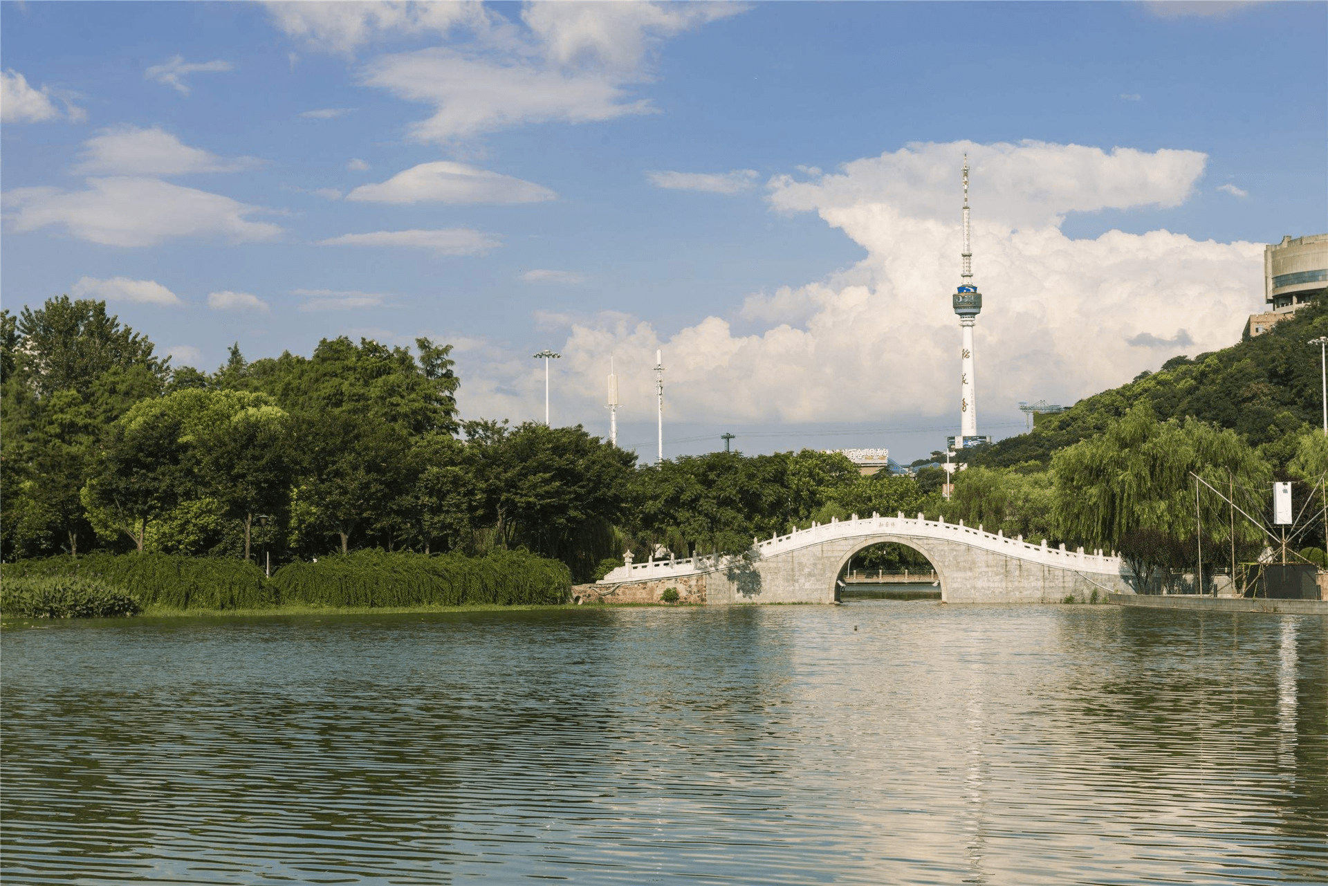武汉最大的公园图片