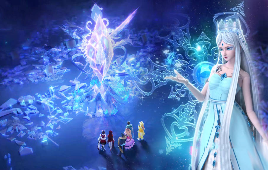 评价冰公主冰雪聪明有原因的,自我冰封减缓消失,带领齐娜闯迷宫_手机