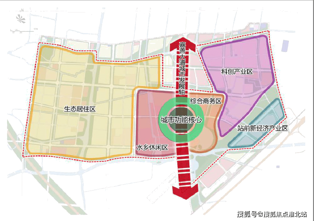 新西塘孔雀城位於嘉善新城區住宅區的西側,與城市東部創意產業區,高鐵