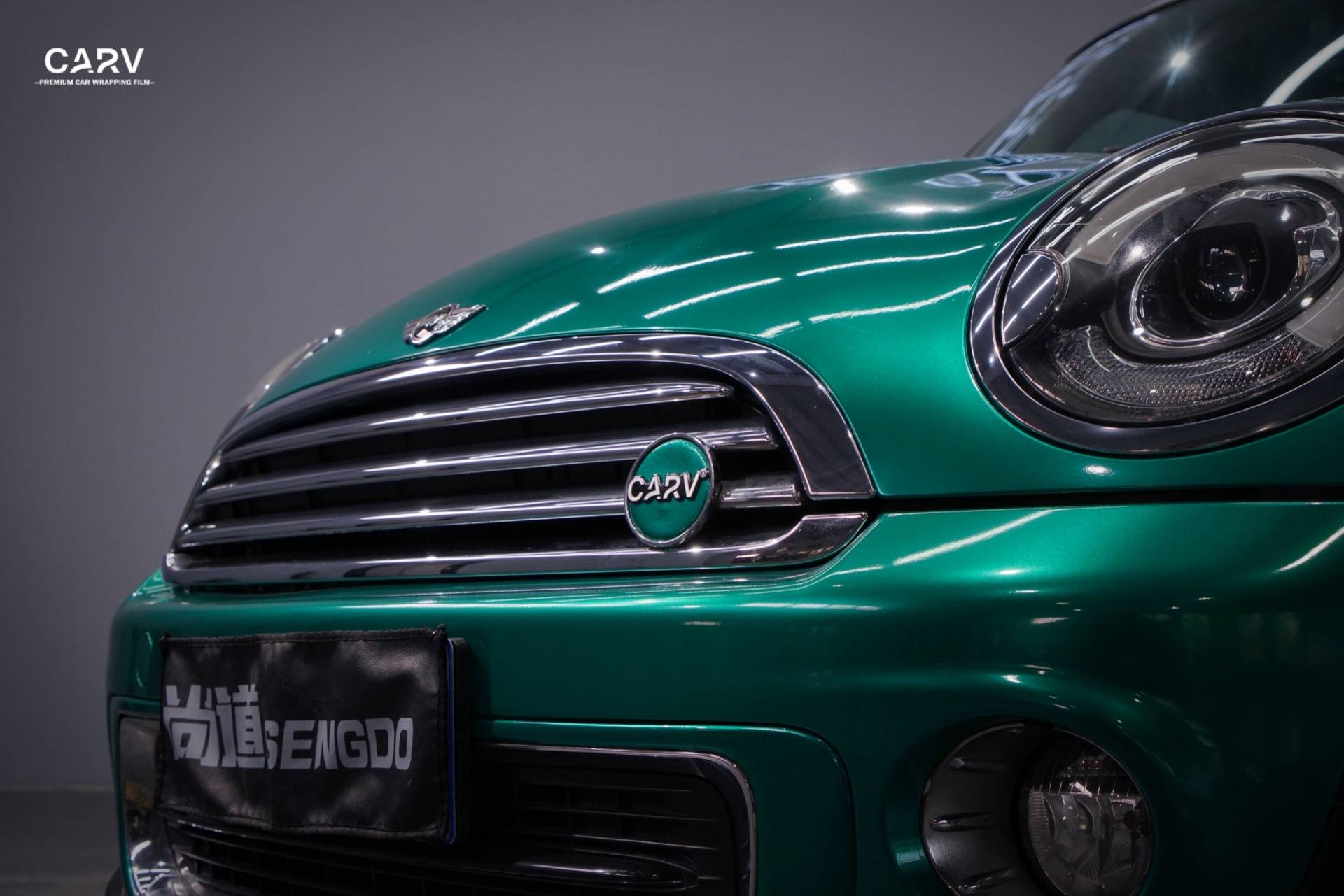 mini cooper 超亮金属祖母绿1809