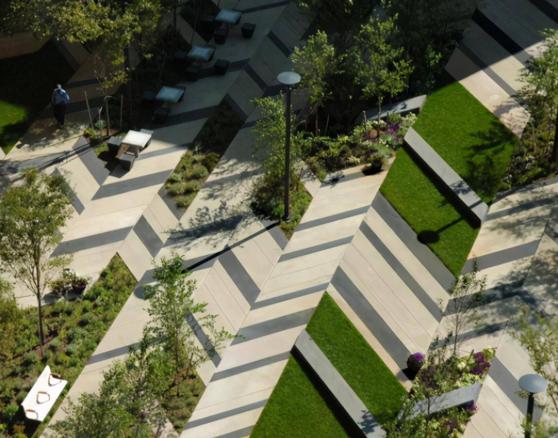 9种地面铺装构成形式,设计参考!