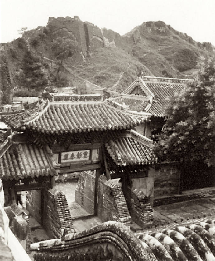 历史老照片民国时期的热河省会承德