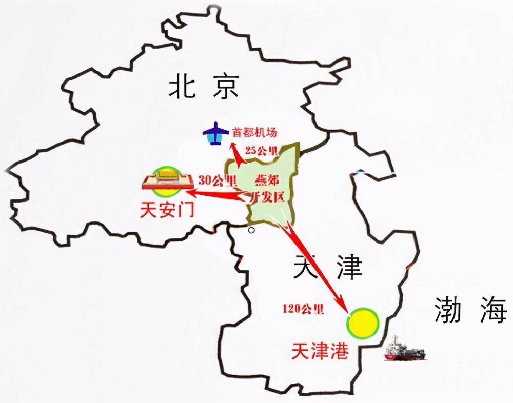 河北燕郊地图图片