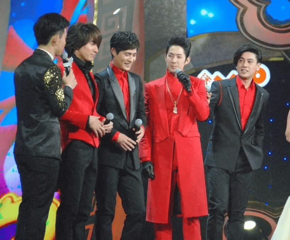 原创时隔7年f4再聚首言承旭知名度最高他却发福不少