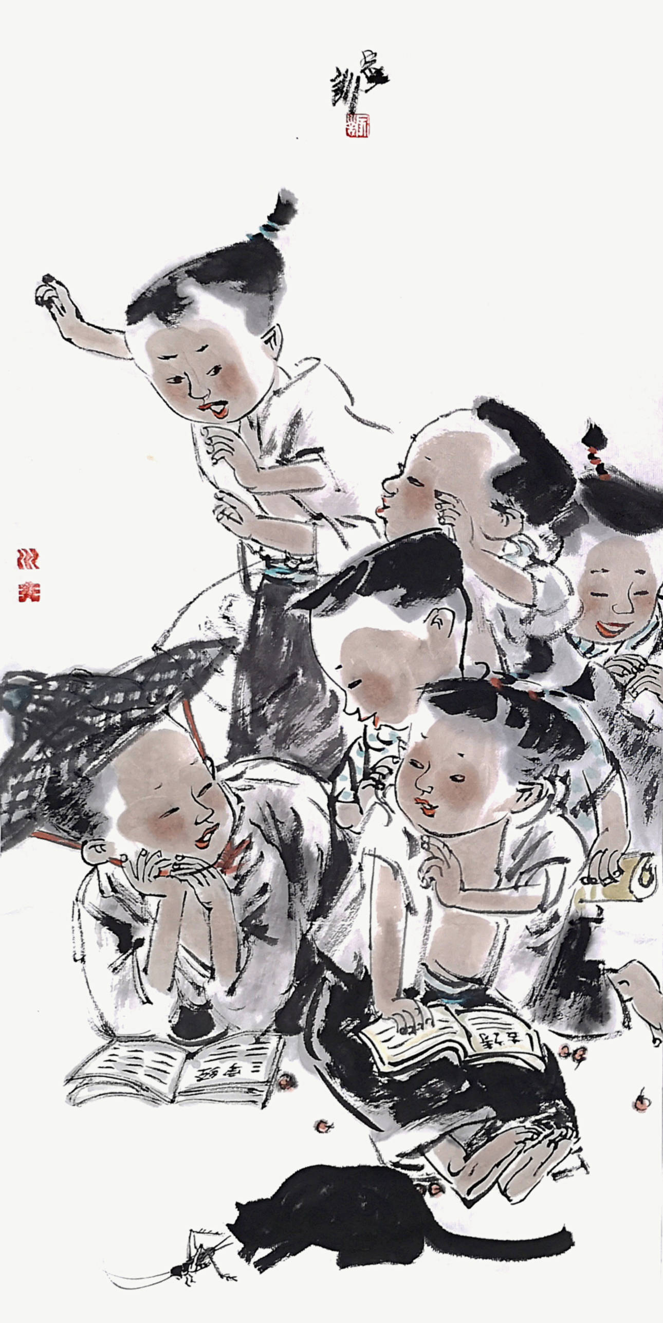 复归于孩童王家训画出本真和天趣