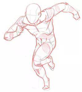 动漫人物透视画法