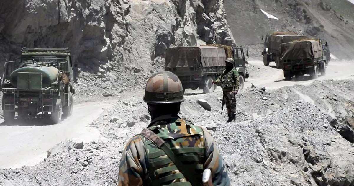 对峙地区,印军现状曝光:新建营房偷工减料,不到半年就成危房_手机搜狐