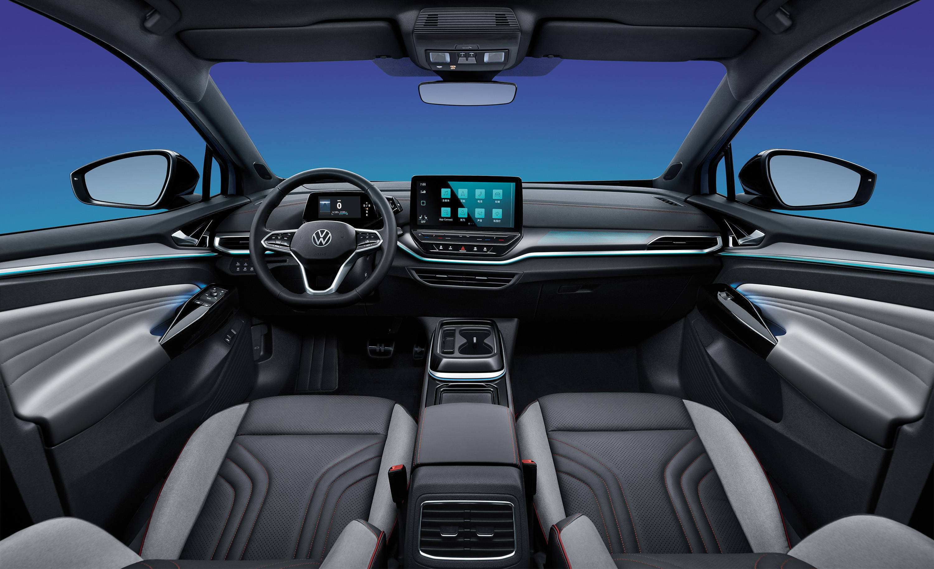 meb平台纯电动车id.4家族亮相