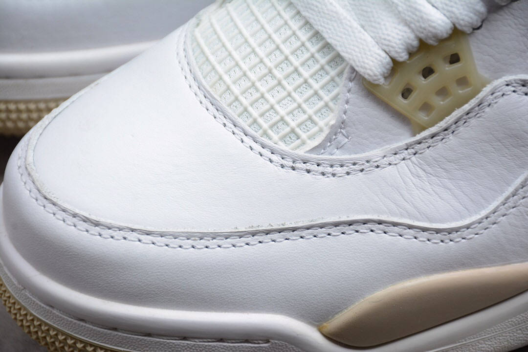 乔丹aj4 沙滩白金 air jordan 4 linen sand 篮球鞋_手机搜狐网